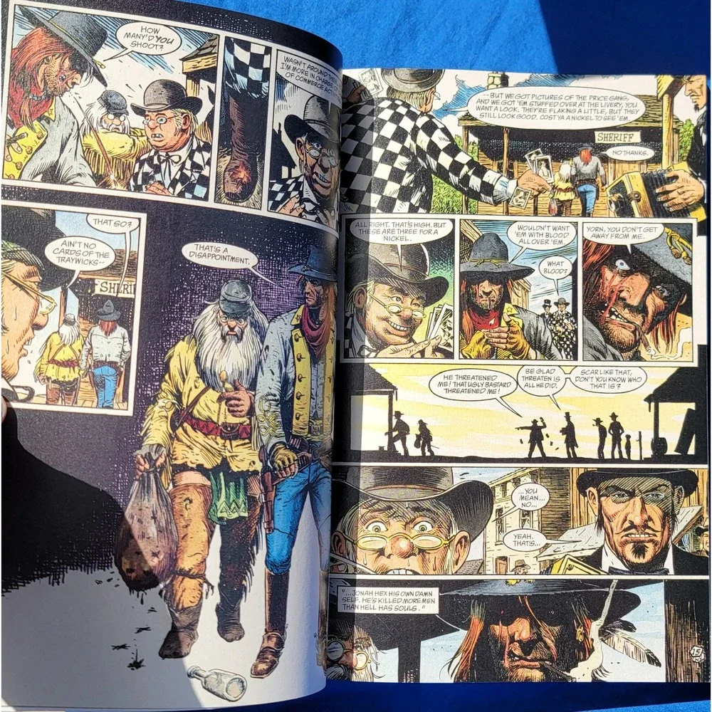 Jonah Hex Comic Lot Two-Gun Mojo Graphic Novel & DC No. 4 Lansdale Truman